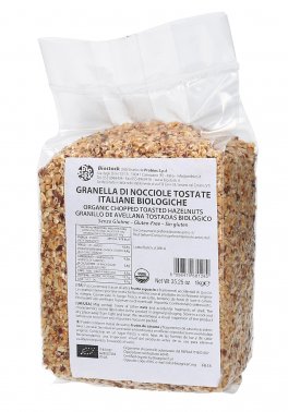 Granella di Nocciole Tostate Sgusciate Bio - 1