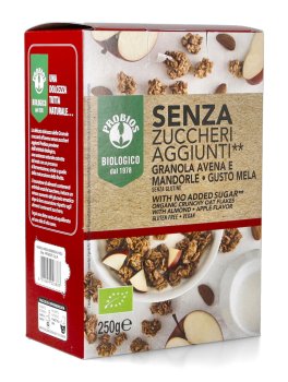 Granola Avena e Mandorle - Senza Zuccheri Aggiunti - 1