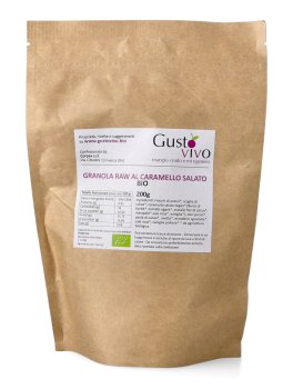 Granola Bio Raw al Caramello Salato - 1