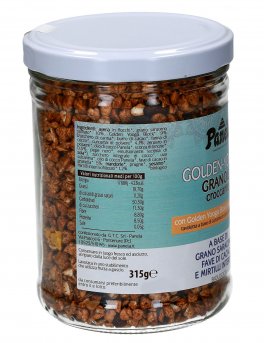 Granola Croccante con Grano Saraceno, Fave di Cacao e Mirtilli Interi - Golden Yooga - 4