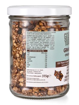 Granola Croccante Peanut & Cacao Bio - Golden Yooga - 3