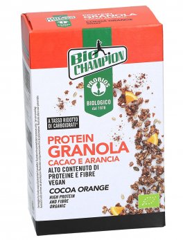Granola Proteica Cacao e Arancia