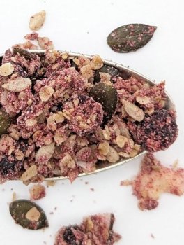 Granola Raw ai Semi & Mirtilli Rossi Bio - 3