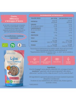 Granola Summer - Cocco e Albicocca - 4