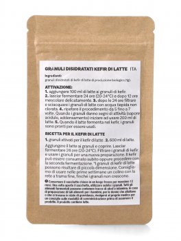 Granuli per Kefir di Latte Essiccati - Riutilizzabili - 2