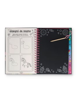 Gratta e Colora - Unicorni — Libro - 2