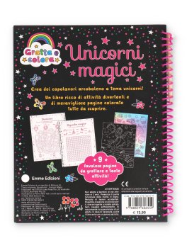 Gratta e Colora - Unicorni Magici — Libro - 4