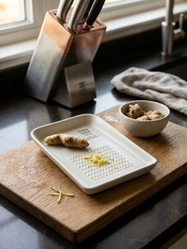 Grattugia Giapponese per Zenzero in Porcellana "Shoga Oroshi" - 2