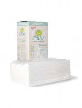 Green Puffer Eco-Detersivo Vegetale in Panni per Lavatrice - 4