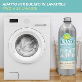 Green Puffer Essenza Bucato - Profumatore Concentrato Elimina Odori - Dolce Sentire - Gelsomino - 4