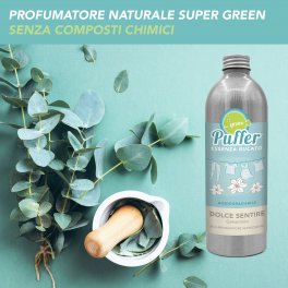 Green Puffer Essenza Bucato - Profumatore Concentrato Elimina Odori - Dolce Sentire - Gelsomino - 7