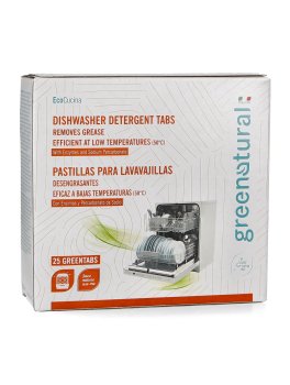 Greentabs - Pastiglie per Lavastoviglie Sgrassanti e Disincrostanti - 25 pz - 2