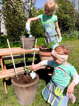 Grembiule da Giardinaggio con Attrezzi - 14