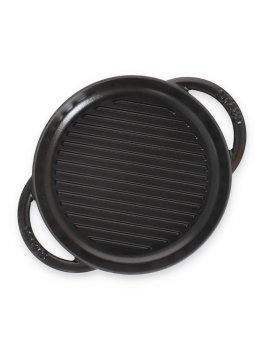 Griglia Rotonda in Ghisa Smaltata con Manici Staub - 1