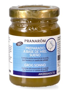 Grog Sonno - Preparato a Base di Miele e Olio Essenziali di Lavanda Bio - Aromanoctis - 1