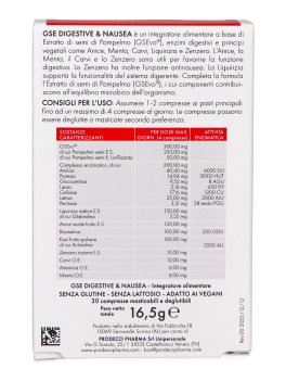 GSE Digestive & Nausea - Compresse - 3