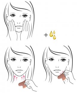 Gua Sha Pietra da Massaggio Cuore - Lifting Facciale - 5