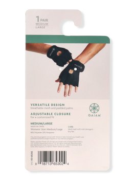 Guanti Fitness senza Dita - Glove Black - 4