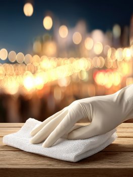 Guanti in Lattice Naturale FSC® per uso Domestico - 5