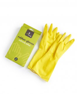 Guanti Gialli in Lattice Vegetale - 5