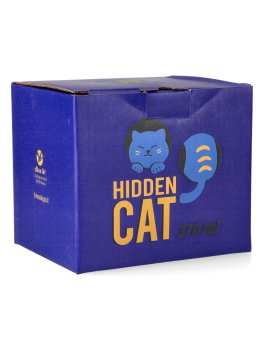 Tazza in Ceramica con Coperchio in Legno - Hidden Cat - 4