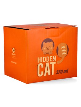 Tazza in Ceramica con Coperchio in Legno - Hidden Cat - 4