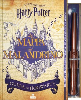Harry Potter - La Mappa del Malandrino - Guida di Hogwarts + Bacchetta — Libro - 1