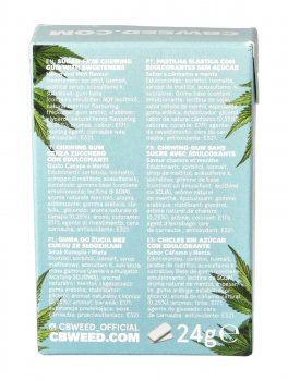 Hemp Chewing Gum - Gomma da Masticare alla Canapa e Menta - 2