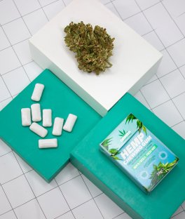 Hemp Chewing Gum - Gomma da Masticare alla Canapa e Menta - 3