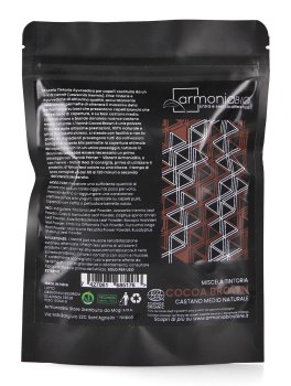 Henné Cocoa Brown Castano Medio Naturale Bio - 1