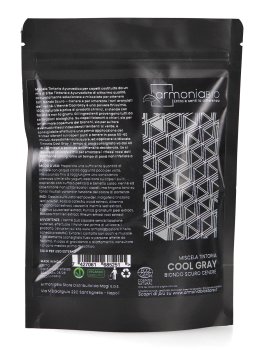 Henné Cool Gray Biondo Scuro Cenere Bio - 1