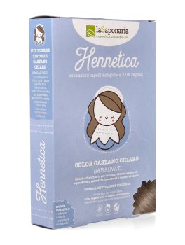Hennetica Tinta Vegetale Sarasvati - Castano Chiaro - 1