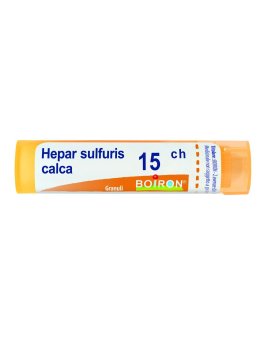 Hepar Sulfuris Calcareum 15CH Granuli Boiron - 1