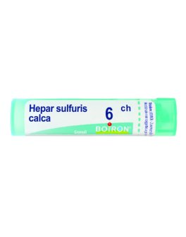 Hepar Sulfuris Calcareum 6CH Granuli Boiron - 1