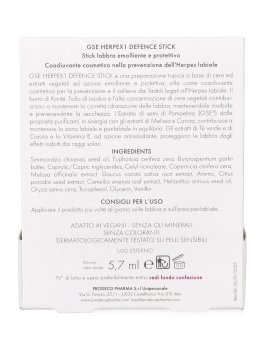Herpex1 Defence - Stick Labbra Emolliente e Protettivo - 5