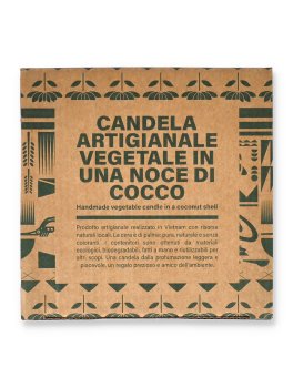 Himalaya Candle - Artigianali Noce di Cocco - 3