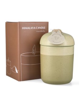 Himalaya Candle - Candela in cera di Soia - Mandorla - 3