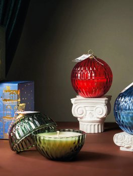Himalaya Candle Christmas - Candela profumata Torta di Noci - Pecan Pie - 8
