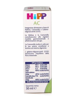 Hipp AC - Flaconcino - 8