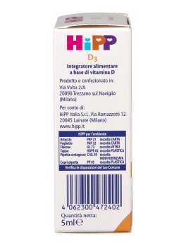 Hipp D3 - Vitamina D - Flaconcino - 6
