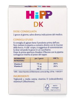 Hipp DK - Vitamine D + K - Flaconcino - 7