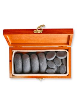Hot Stone Massage - Mini Set con 20 Pietre Laviche - 1