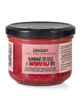 Hummus di Ceci e Barbabietola Bio - 1