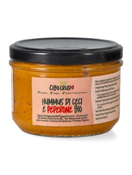 Hummus di Ceci e Peperone Bio