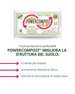 Humus di Lombrico - Powercompost® - 2