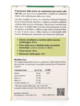 Hyaluron Tosse e Gola - Compresse Gusto Frutti di Bosco - 3