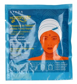 Hyalurvedic Impacco in Tessuto Effetto Termo-Vapore - Rivitalizzante, Lucidante e Idratante