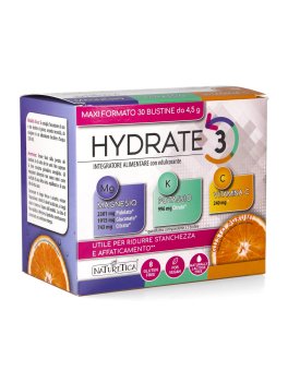 Hydrate 3 - Integratore di Magnesio, Potassio e Vitamina C in Buste - 2