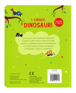 I Cinque Dinosauri — Libro - 2