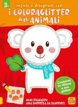 I Coloraglitter degli Animali — Libro - 1